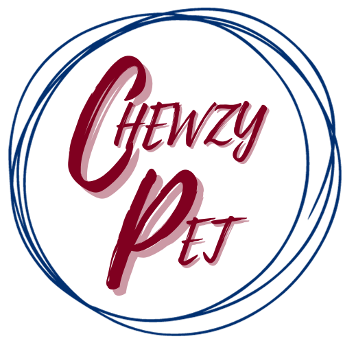 Chewzy Pet Products Logo in Colour, transparent background